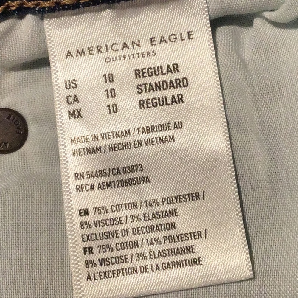 sac702🦅Curvy High Rise w/ 29" Inseam Jegging American Eagle - Picture 6 of 10